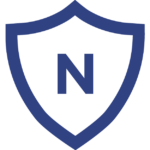 shield icon with the letter N