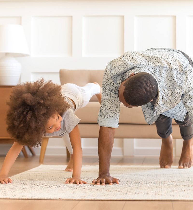 10 Easy Home Exercises Parents Can Do With Kids