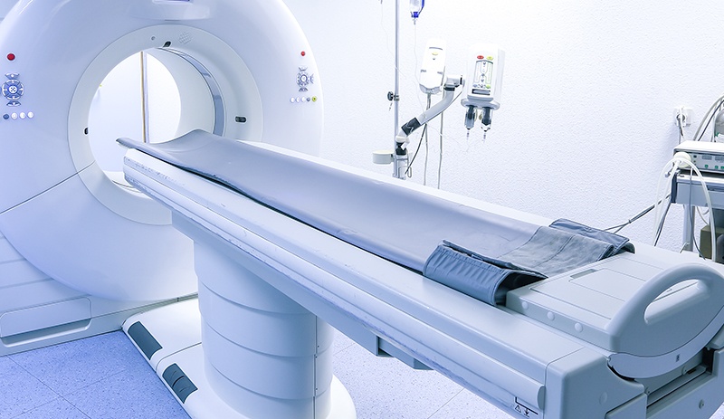 CT scanning machine