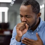 Mild respiratory infection symptoms associated with walking pneumonia.